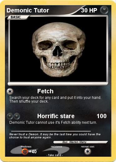 Pokemon Demonic Tutor