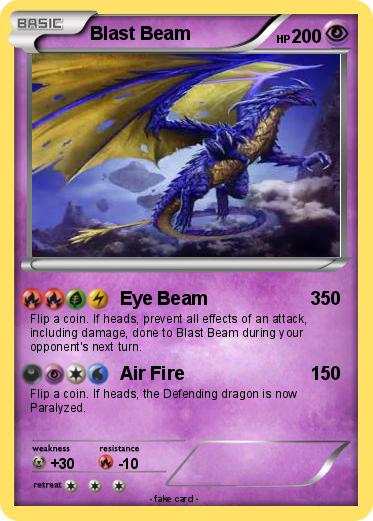 Pokemon Blast Beam