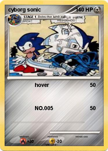 Pokemon cyborg sonic