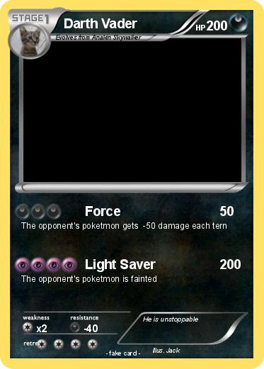 Pokemon Darth Vader