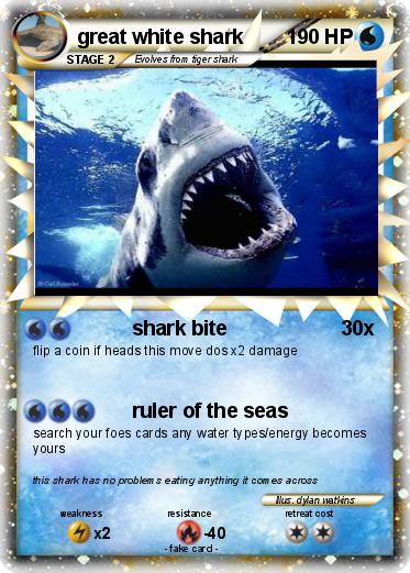 Pokemon great white shark