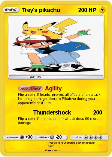 Pokemon Trey's pikachu