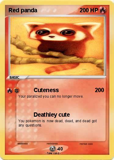 Pokemon Red panda