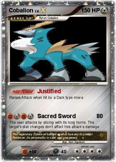 Pokemon Cobalion