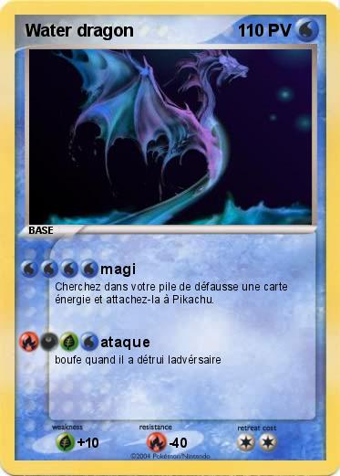 Pokemon Water dragon