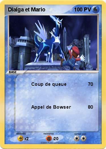 Pokemon Dialga et Mario