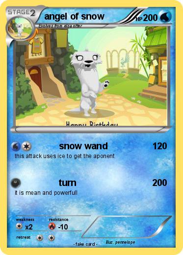 Pokemon angel of snow