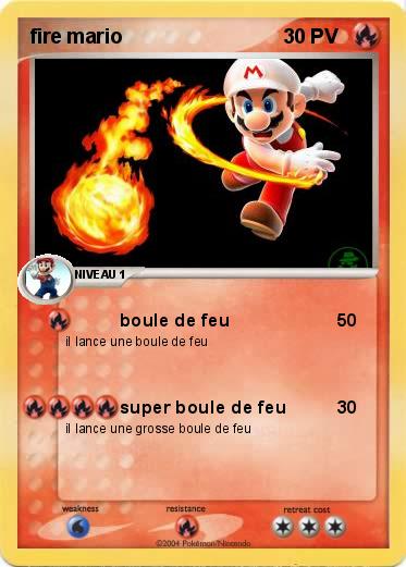 Pokemon fire mario 