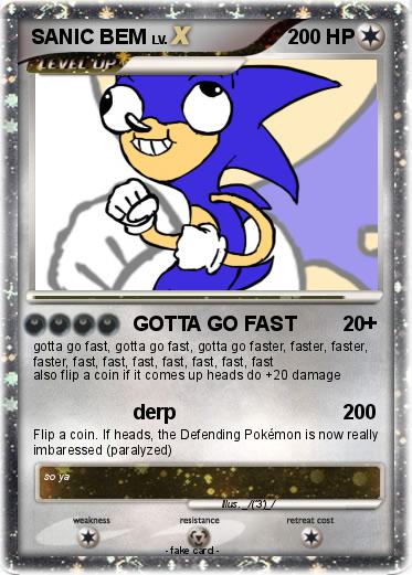 Pokemon SANIC BEM