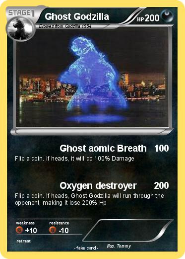 Pokemon Ghost Godzilla