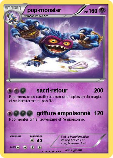 Pokemon pop-monster
