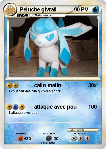 Pokemon Peluche givrali