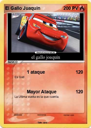 Pokemon El Gallo Juaquin