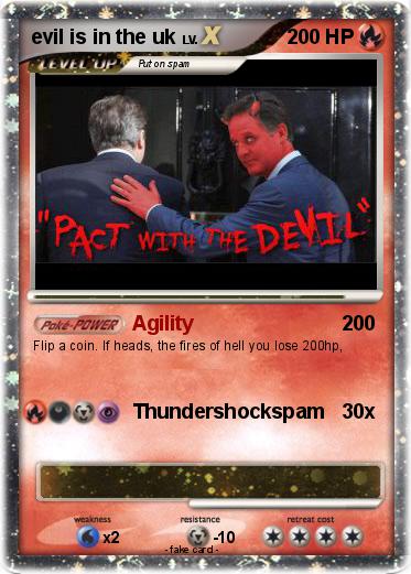 Pokemon evil is in the uk