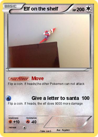 Pokemon Elf on the shelf