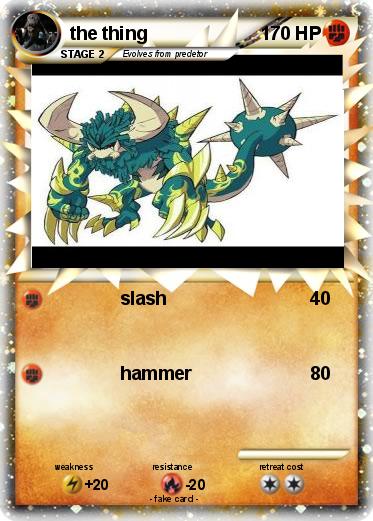 Pokemon the thing