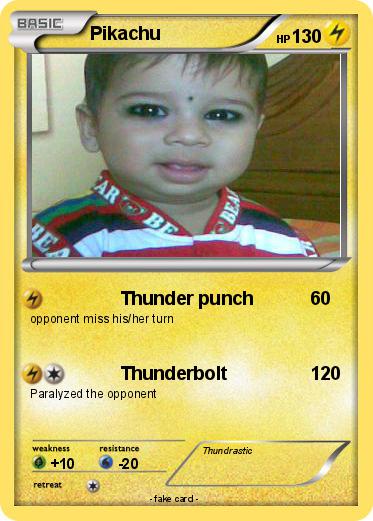 Pokemon Pikachu