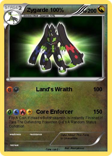 Pokemon Zygarde 100%