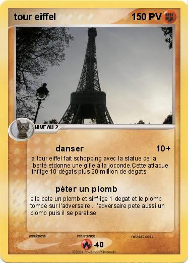 Pokemon tour eiffel