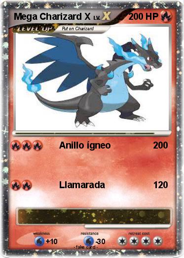 Pokemon Mega Charizard X