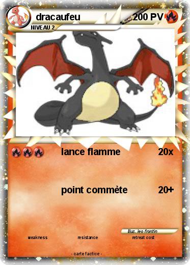 Pokemon dracaufeu