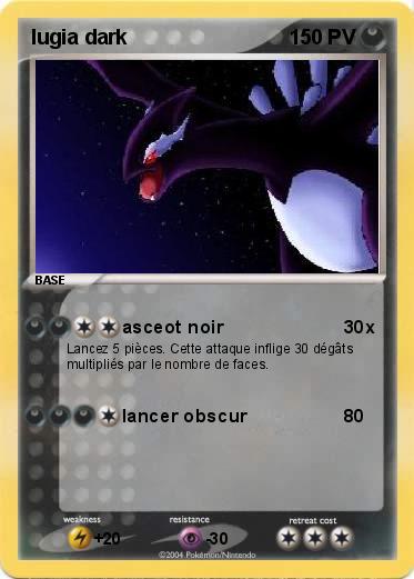 Pokemon lugia dark