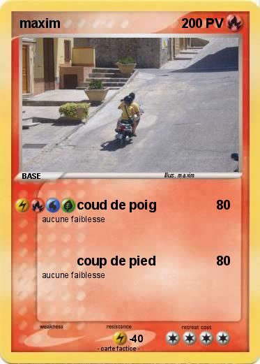 Pokemon maxim