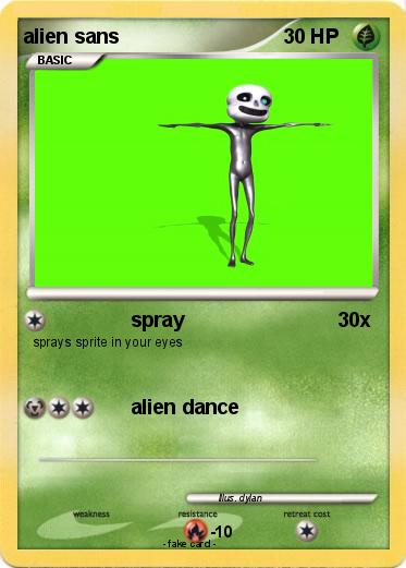 Pokemon alien sans