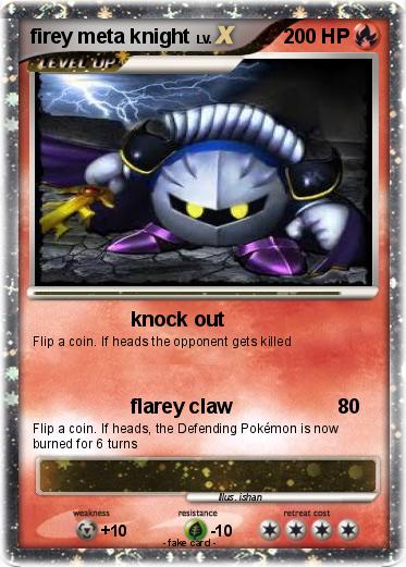 Pokemon firey meta knight