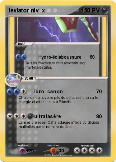 Pokemon leviator niv  x