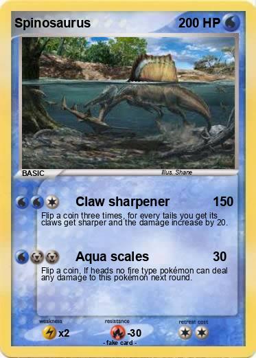 Pokemon Spinosaurus