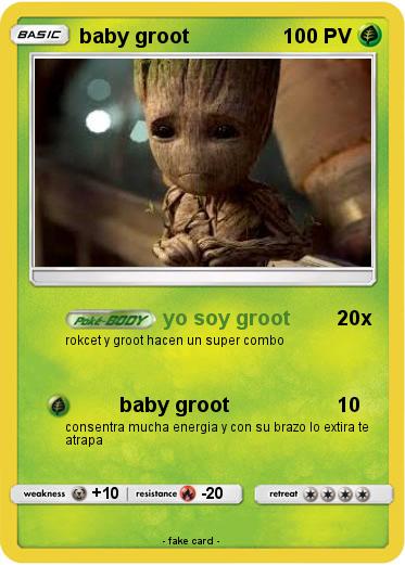 Pokemon baby groot
