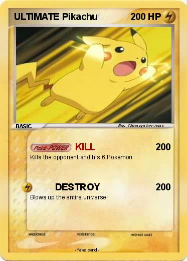 Pokemon ULTIMATE Pikachu