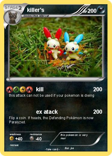 Pokemon killer's