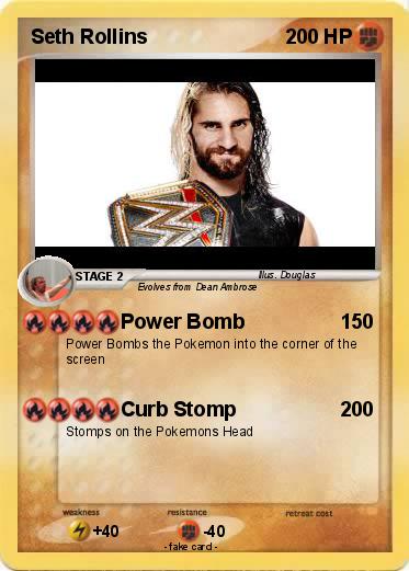 Pokemon Seth Rollins