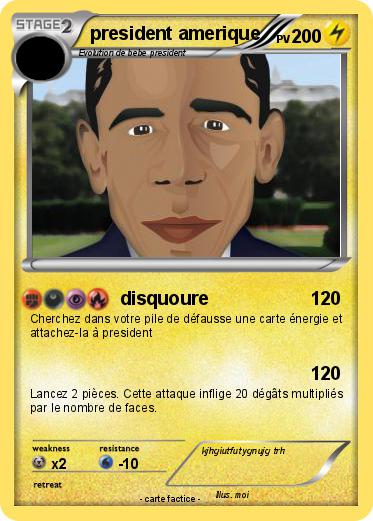 Pokemon president amerique