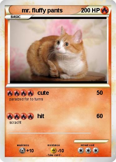 Pokemon mr. fluffy pants