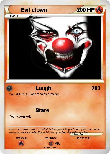 Pokemon Evil clown