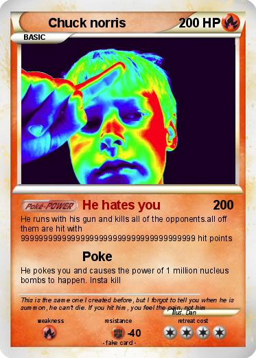 Pokemon Chuck norris