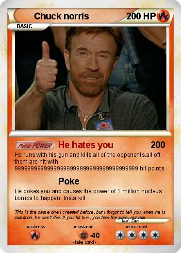 Pokemon Chuck norris