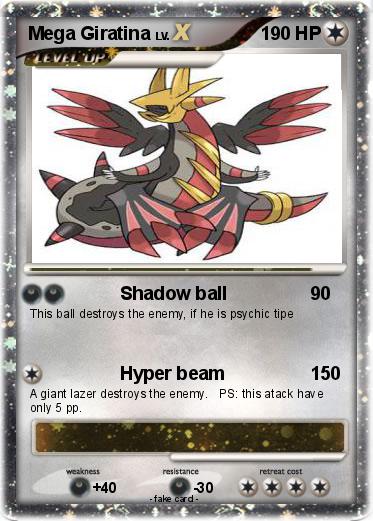 Pokemon Mega Giratina
