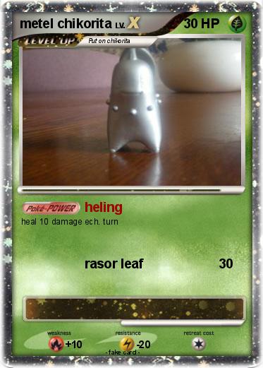 Pokemon metel chikorita