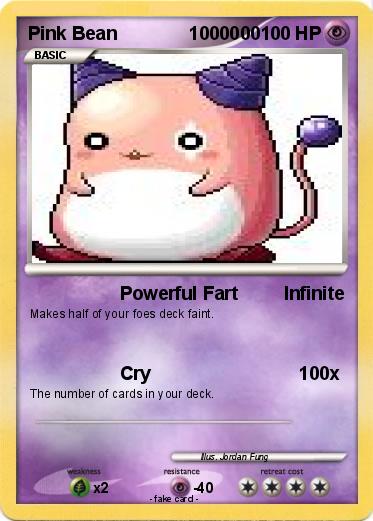 Pokemon Pink Bean              1000000