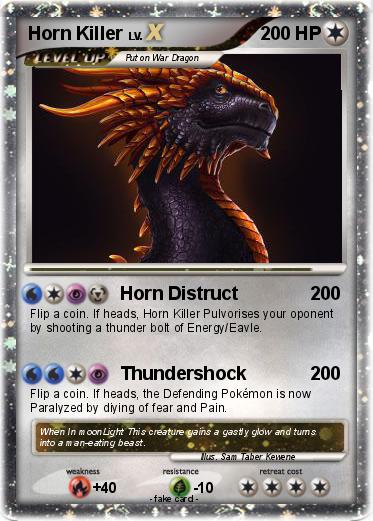 Pokemon Horn Killer