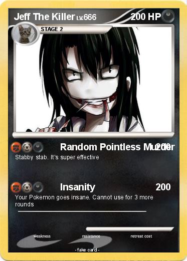 Pokemon Jeff The Killer
