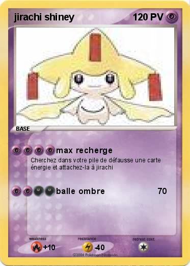 Pokemon jirachi shiney