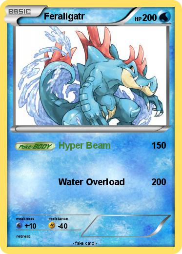 Pokemon Feraligatr