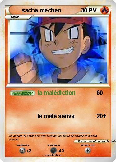 Pokemon sacha mechen