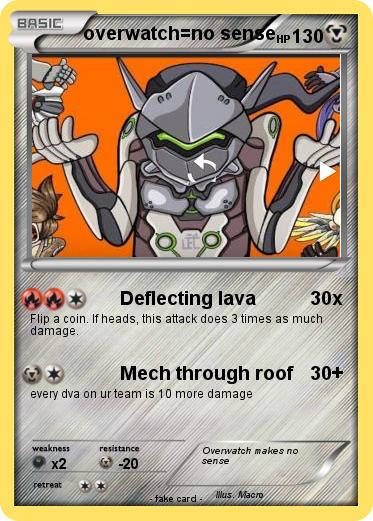 Pokemon overwatch=no sense