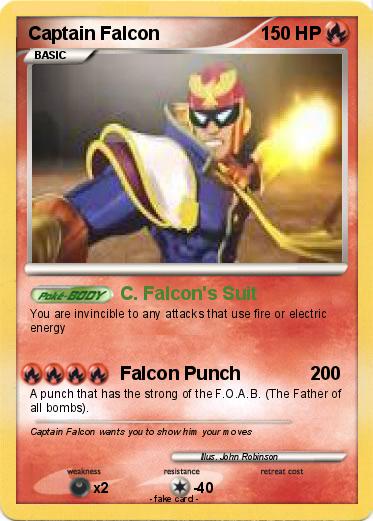 Pokemon Captain Falcon